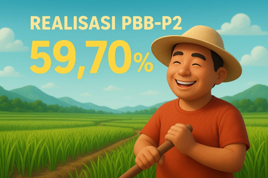 Pajak Bumi Bangunan Pinrang Kian Moncer: Hampir 60% Tercapai, Pembangunan Daerah Siap Ngebut!