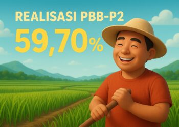 Pajak Bumi Bangunan Pinrang Kian Moncer: Hampir 60% Tercapai, Pembangunan Daerah Siap Ngebut!