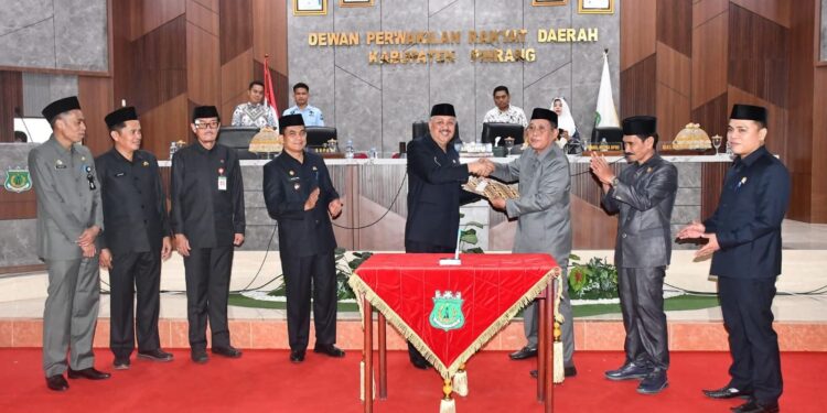 DPRD dan Pemda Pinrang Sepakati Ranperda Pertanggungjawaban APBD 2024