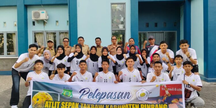 Pinrang Bidik Porprov! Atlet Sepak Takraw Dilepas Menuju Pra-Kualifikasi Maros