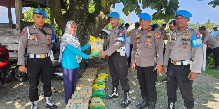‎HUT ke-23 Propam Polri: Tak Hanya Jaga Etika, Propam Pinrang Ulurkan Bantuan untuk Korban Angin Kencang