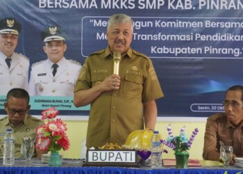 ‎GEBRAKAN PINRANG! Bupati Irwan: Kualitas Pendidikan Tanggung Jawab Seluruh Elemen, Bukan Hanya Guru dan Pemerintah