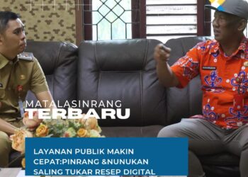 ‎Layanan Publik Makin Cepat: Pinrang dan Nunukan Saling Tukar Resep Digital ‎