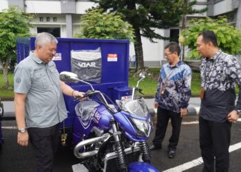 Tiga Motor Penyelamat Lingkungan Tiba! BRI Pinrang Kuatkan Armada Kebersihan Pemda untuk Pinrang Bebas Sampah