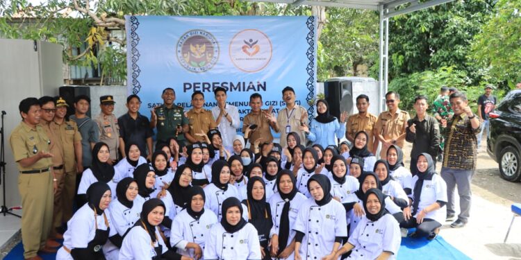 Pinrang’Gaspol’Program Gizi Gratis Prabowo:Dapur Khusus Diresmikan, Wabup Tekankan Kualitas Mutlak