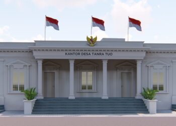 ‎Kantor Desa Tanra Tuo Megah Diresmikan Bupati, Ratusan Warga Rayakan Maulid Nabi