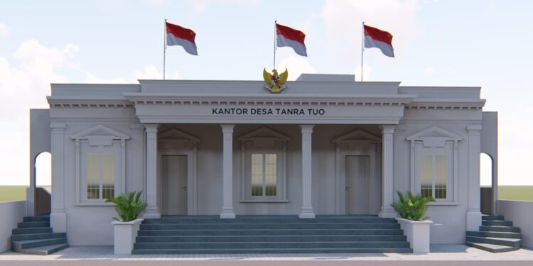 ‎Kantor Desa Tanra Tuo Megah Diresmikan Bupati, Ratusan Warga Rayakan Maulid Nabi