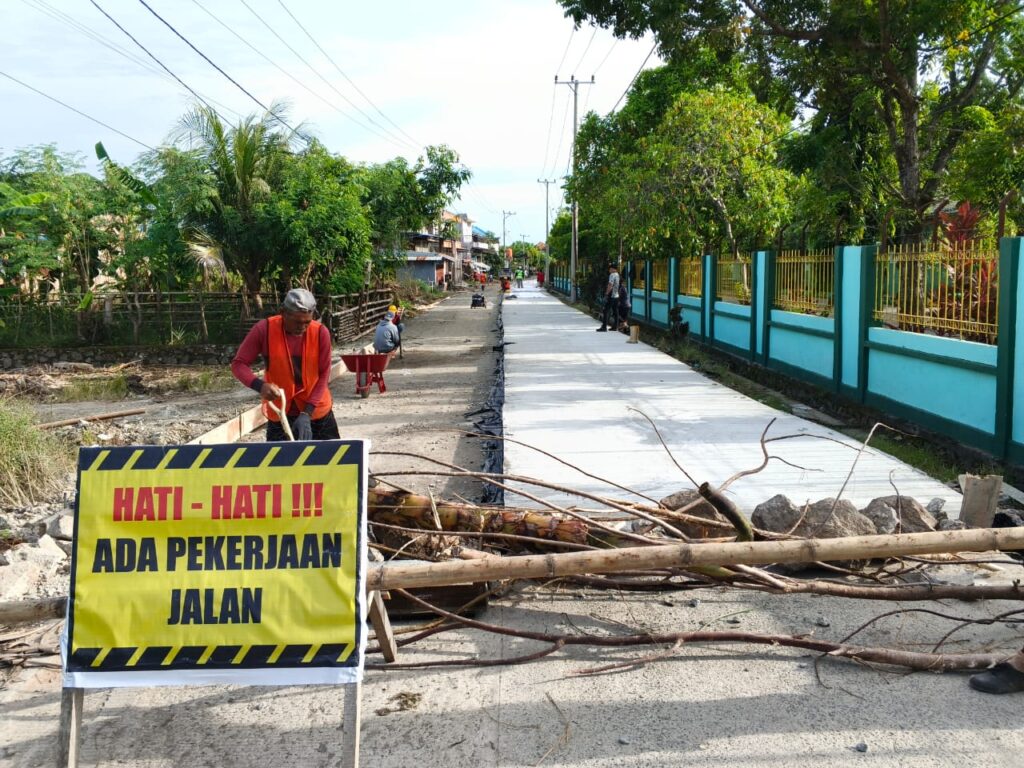 Di Tengah Anggaran Terpangkas, Pemkab Pinrang Gencar Bangun Infrastruktur