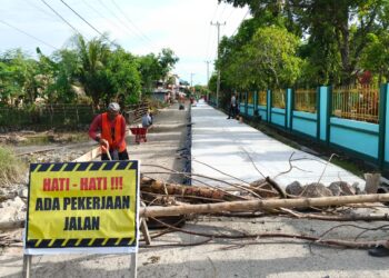 Di Tengah Anggaran Terpangkas, Pemkab Pinrang Gencar Bangun Infrastruktur