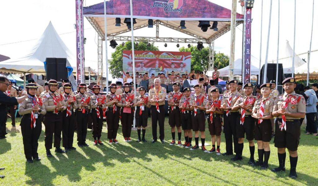Ratusan Pramuka Ikuti Jamcab Pinrang 2025, Wadah Pembentukan Karakter dan Persaudaraan