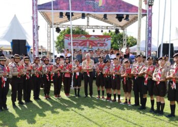 Ratusan Pramuka Ikuti Jamcab Pinrang 2025, Wadah Pembentukan Karakter dan Persaudaraan
