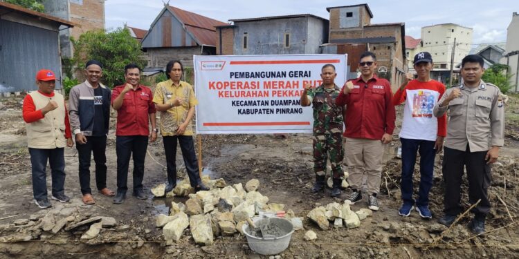 Bangun Pusat Ekonomi Rakyat, Koperasi Merah Putih Pekkabata Resmi Dimulai 