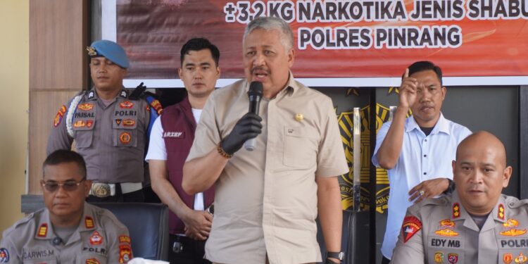 Bupati Pinrang: Peredaran Narkoba Tak Kenal Wilayah, Warga Harus Waspada