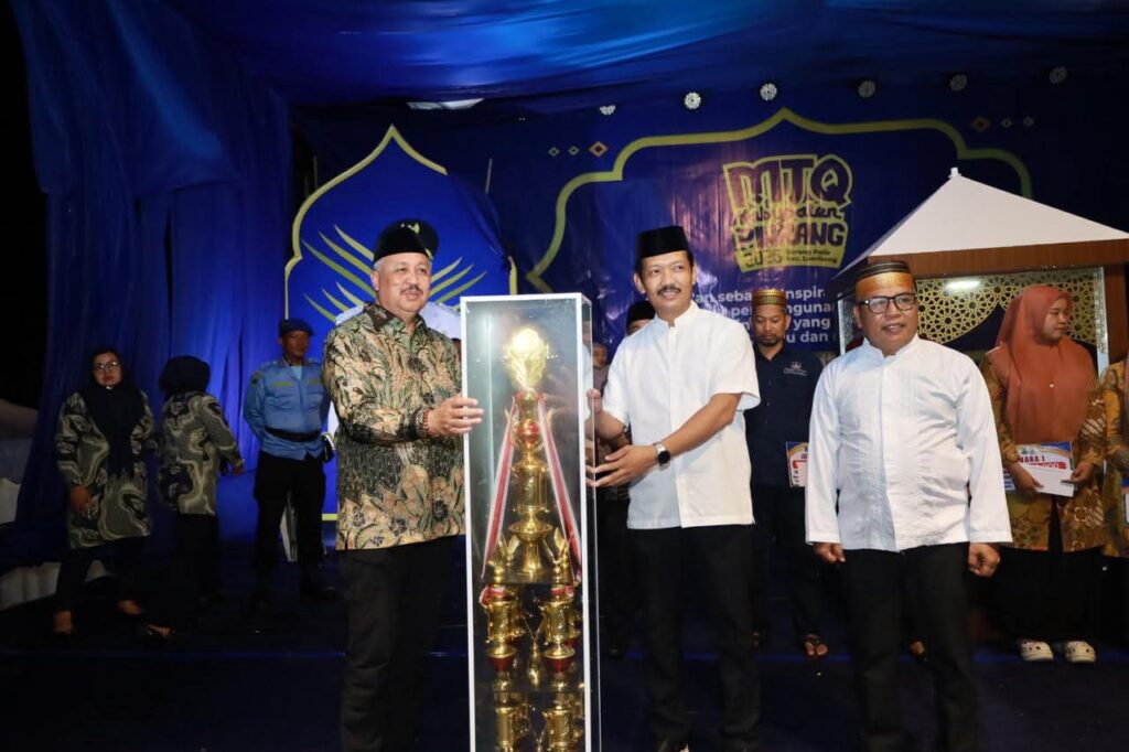 Mattiro Sompe Juara Umum MTQ ke-34 Pinrang, Bupati Tekankan Al-Qur’an sebagai Benteng Moral