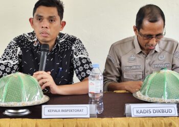 ‎Kepala Inspektorat Pinrang Tekankan Disiplin dan Sinergi Kepala Sekolah ‎