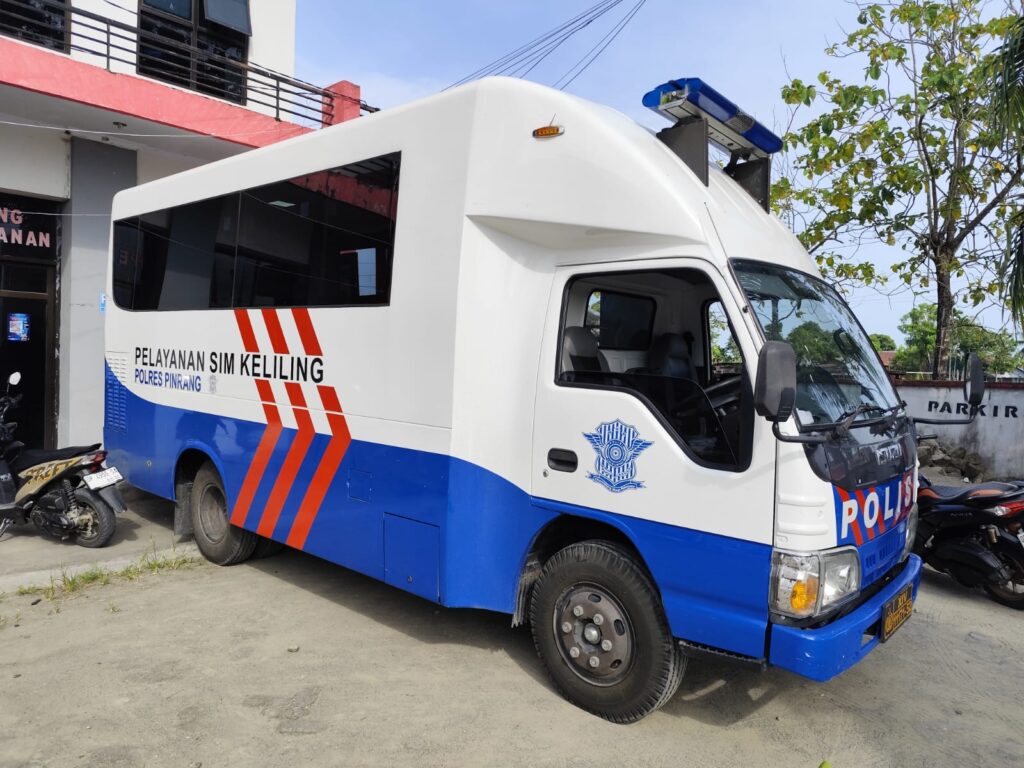 Pelayanan Prima Satlantas Polres Pinrang, SIM Keliling Ringankan Warga Duampanua 