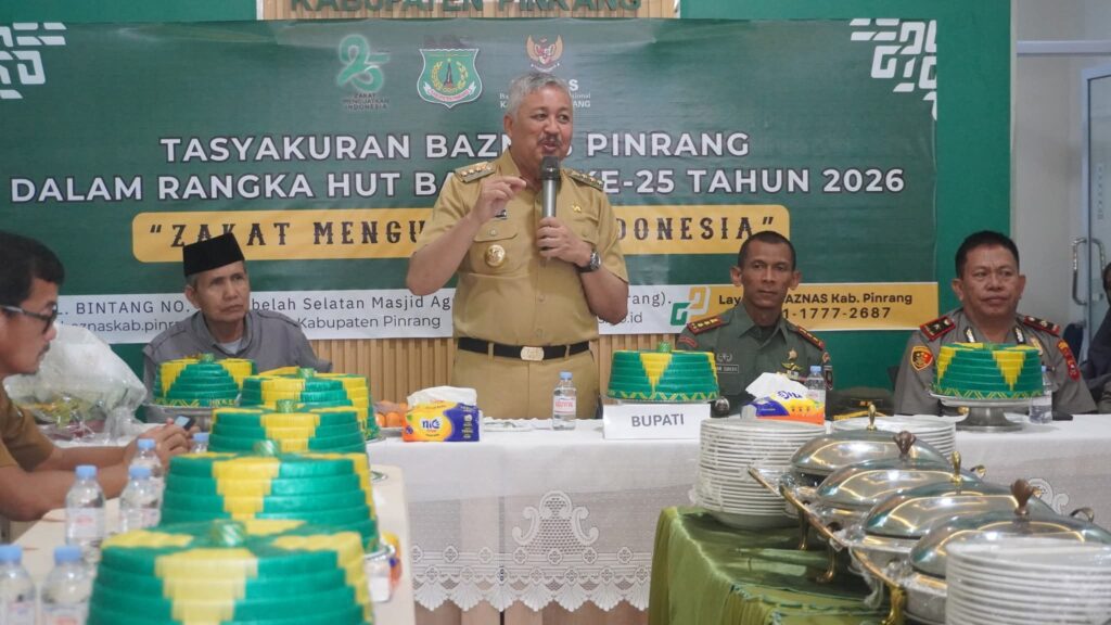 Baznas 25 Tahun, Bupati Irwan Dorong Zakat Dikelola Profesional