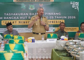 Baznas 25 Tahun, Bupati Irwan Dorong Zakat Dikelola Profesional