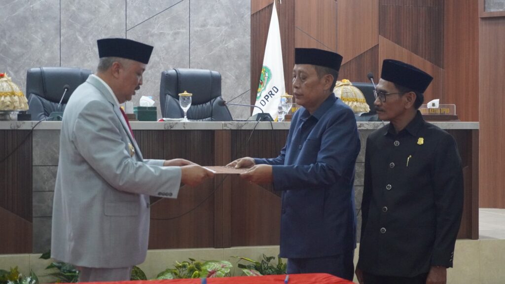 DPRD Pinrang Setujui Perubahan Perda Pajak dan Retribusi Daerah