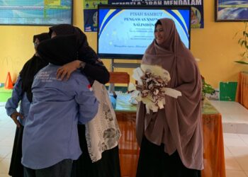Tongkat Estafet Pengawas UPT SMPN Satap Salimbongang Resmi Beralih