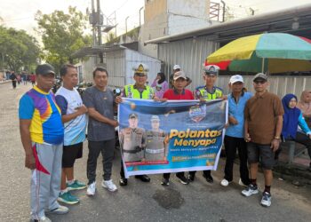 Operasi Keselamatan Pallawa 2026, Satlantas Pinrang Edukasi Warga di Car Free Day