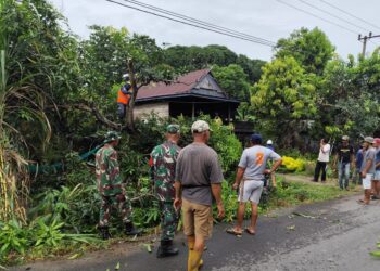 ‎Kelurahan Data Bergerak, TNI–Polri dan PLN Bersihkan Jalur Kampung Galung–Serang