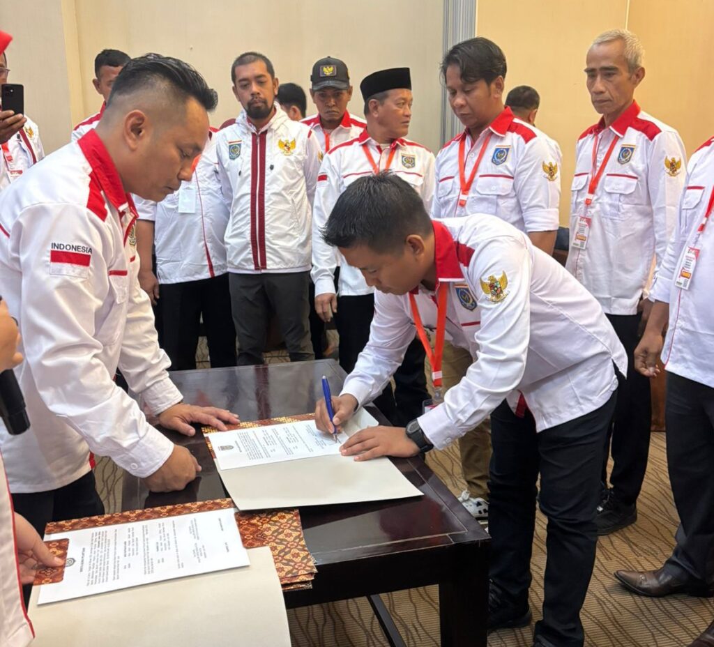 Haedar Ahmad Nahkodai APDESI Merah Putih Pinrang