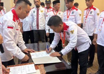Haedar Ahmad Nahkodai APDESI Merah Putih Pinrang