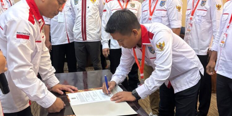 Haedar Ahmad Nahkodai APDESI Merah Putih Pinrang