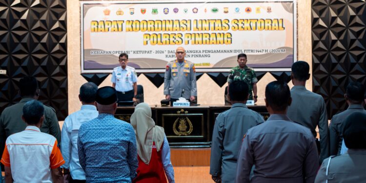 Polres Pinrang Siapkan Operasi Ketupat 2026, Delapan Pos Pengamanan Disiagakan untuk Idul Fitri