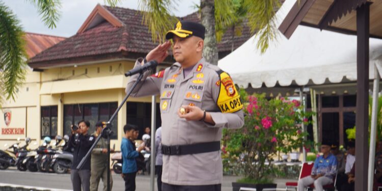 Operasi Ketupat 2026 Dimulai, Polres Pinrang Siagakan Pengamanan Idul Fitri