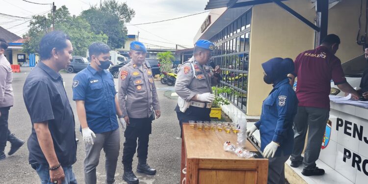 Polres Pinrang Tes Urine Personel, Tegaskan Komitmen Bersih Narkoba