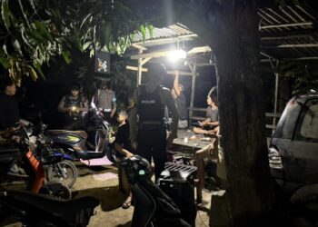 Patroli Malam Polres Pinrang Amankan Ramadhan dan Arus Mudik