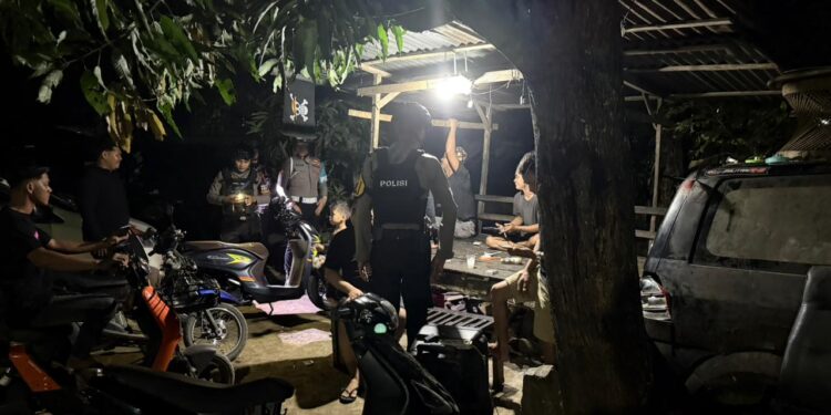 Patroli Malam Polres Pinrang Amankan Ramadhan dan Arus Mudik