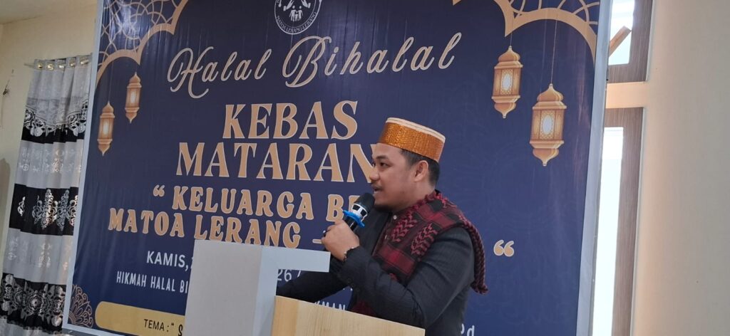 Kebas Matarang Dilantik, Perkuat Soliditas Keluarga Lerang-Lerang