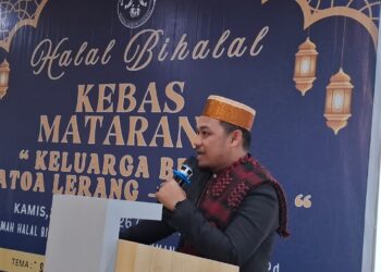 Kebas Matarang Dilantik, Perkuat Soliditas Keluarga Lerang-Lerang