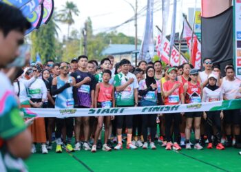 Mapusa Run Sedot Ribuan Warga, Gaya Hidup Sehat Menggema