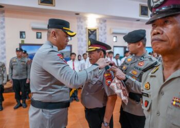 Kenaikan Pangkat Jadi Apresiasi Pengabdian Personel Polres Pinrang