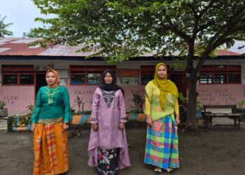 Hardiknas Tak Sekadar Upacara, Siswa SDN 145 Pinrang Turun Aksi