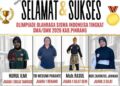 SMAN 1 Pinrang Juara Umum O2SN, Sabet Tiga Medali Emas