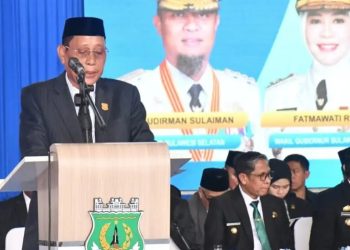 Ketua DPRD Bacakan Sejarah Pinrang di Puncak HUT Ke-66