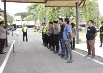 AKP Muslih Siagakan Personel Polres Pinrang Antisipasi Gangguan Kamtibmas