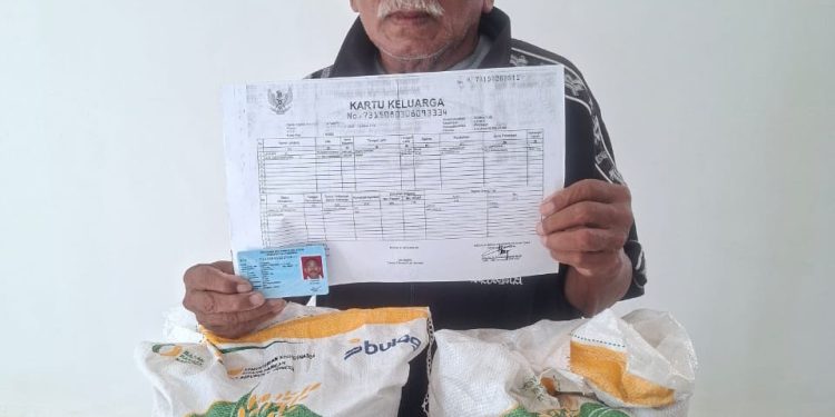 154 Warga Tanra Tuo Terima CPP untuk Bantu Kebutuhan Pangan