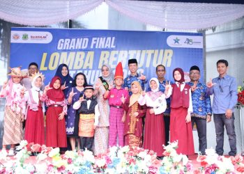 Bunda Literasi Pinrang Dorong Anak Gemar Membaca Lewat Lomba Bertutur