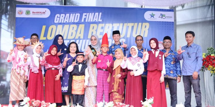 Bunda Literasi Pinrang Dorong Anak Gemar Membaca Lewat Lomba Bertutur