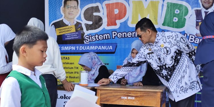 SPMB UPT SMPN 1 Duampanua Dibuka, Masyarakat Diminta Segera Daftar