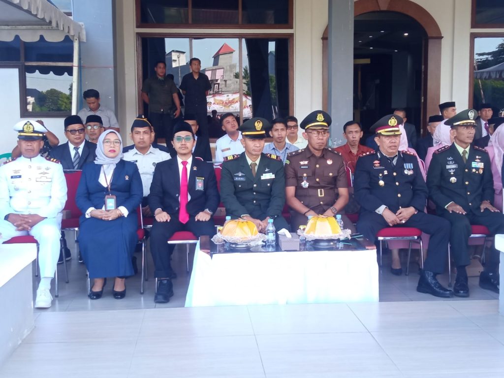 Wakapolres Bersama Forkopimda Peringati Hari Lahir Pancasila