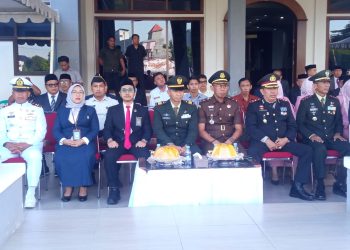 Wakapolres Bersama Forkopimda Peringati Hari Lahir Pancasila