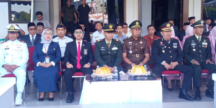 Wakapolres Bersama Forkopimda Peringati Hari Lahir Pancasila