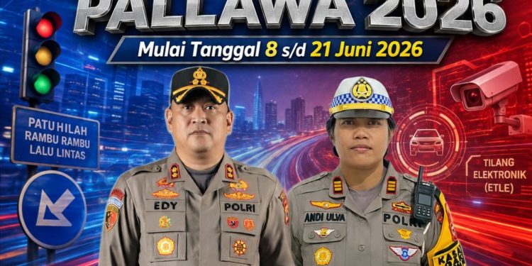 Operasi Patuh Pallawa 2026 Digelar, Warga Pinrang Diminta Hindari 12 Pelanggaran Prioritas